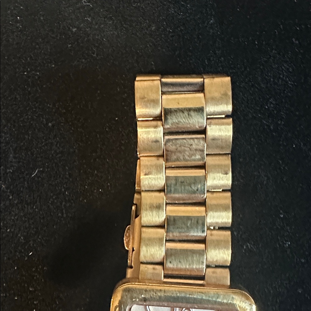 Fossil Rose Gold-Tone Rectangular Link Bracelet W… - image 2